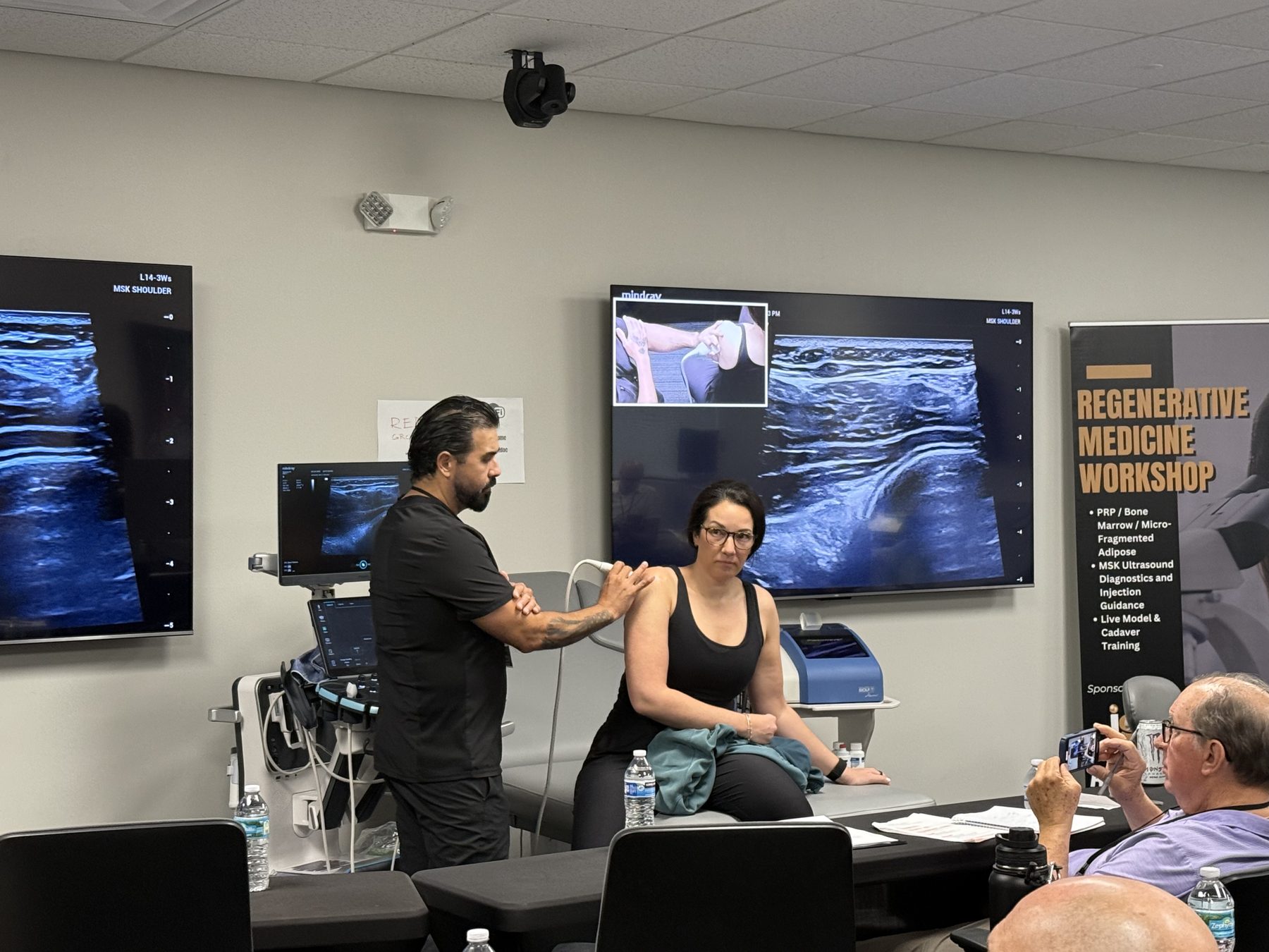 Hands-on ultrasound training